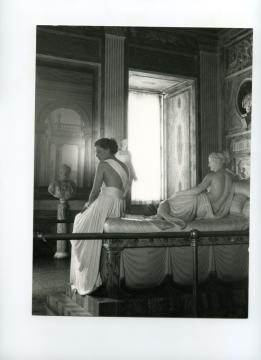Sorelle Botti design at the galleria Borghese, Rome, 1947. Photograph by Pasquale De Antonis