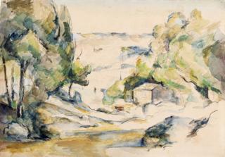 Paul Cézanne, Landscape in Provence, c. 1880 
Kunsthaus Zürich