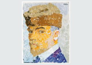 Augusto Giacometti, Selbstbildnis, 1910. Öl auf Leinwand, 41 x 31 cm. Bündner Kunstmuseum Chur
 - © Bündner Kunstmuseum Chur / Erbengemeinschaft Nachlass Augusto Giacometti