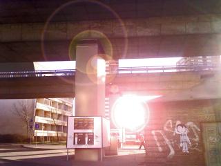 streetart meets digital sun