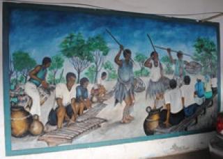 Orquestra de timbila(Mural)