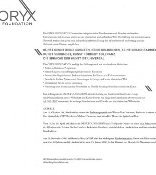 ORYX Foundation