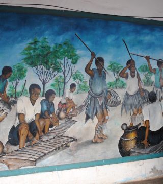 Orquestra de timbila(Mural)