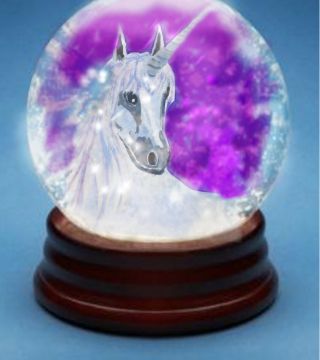 Snowglobe in Unicorn