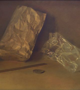 Still life with the paper bags