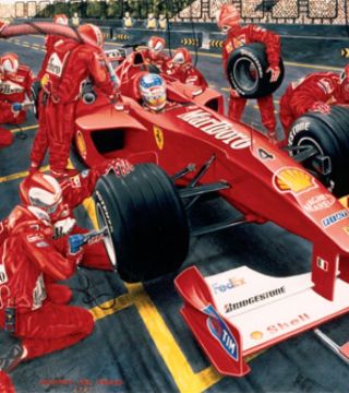 Pit-stop Ferrari F1-2000