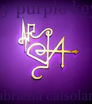 my purple key