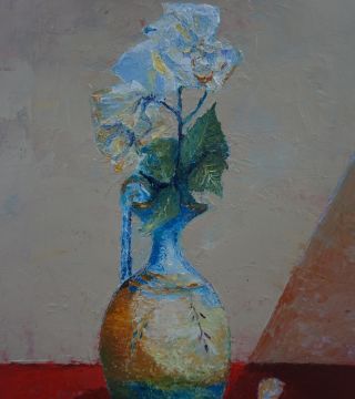Blume in grichische Vase