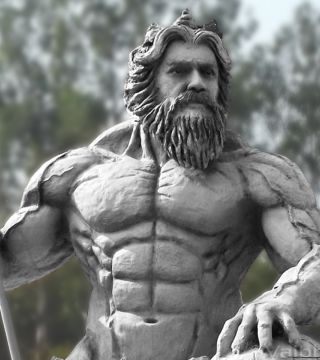 KING NEPTUNE CLOSE UP (15ft tall)