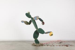Nilbar Güreş
Escaping Cactus, 2014 Fabric, metal construction, flowerpot, dirt
Total dimension 90 x 95 x 190 cm
Museum der Moderne Salzburg—Aquisition with the gallery subsidy from the Federal Government
Photo: Marcos Gorgatti