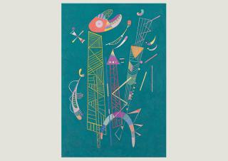 Wassily Kandinsky, Leichte Konstruktion, 1940, Öl auf Leinwand, 72,5 x 50 cm, Hermann und Margrit Rupf-Stiftung, Kunstmuseum Bern