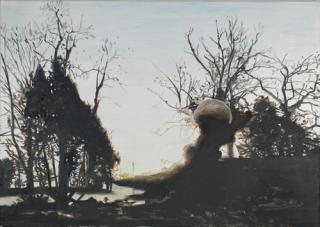 Kotscha Reist, Early Morning Parc, 2016
Öl auf Leinwand, 85 x 120 cm