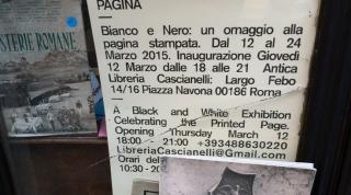 PAGINA: A Black and White Exhibition Celebrating the Printed Page