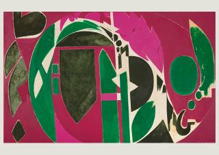 Lee Krasner, Palingenesis, 1971, Öl auf Leinwand, 208.3 x 340.4 cm, Pollock-Krasner Foundation, New York, Foto: Kasmin Gallery, New York