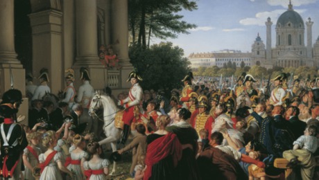 
                                            Johann Peter Krafft, The Triumphal Entry of Emperor Francis I, before 1828The Triumphal Entry of Emperor Francis I after the Peace of Paris on June 16th 1