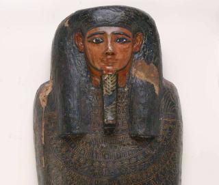 Coffin of Irethorrou, Egyptian, Akhmim, ca. 500 BC