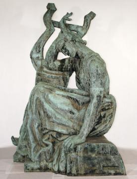 Antoine Bourdelle Sappho, 1887 / 1925 Condition prior to restoration, Kunsthaus ZÃ¼rich, gift of Alexis Rudier
