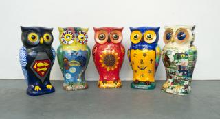 Little hoot owls at BMAG