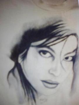ritratto su stoffa