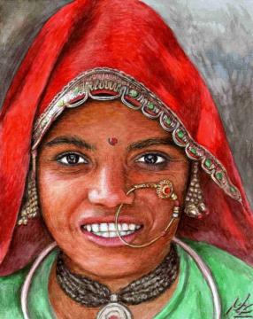 Woman from Northindia