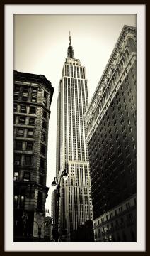 "NY Empire II", Photography , 120 x 60 x 2 cm
