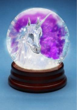 Snowglobe in Unicorn