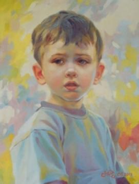Portrait of a little boy.