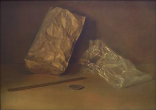 Still life with the paper bags