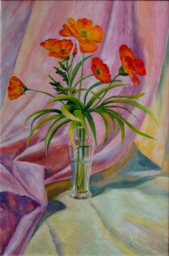 Stiil Life with poppies
