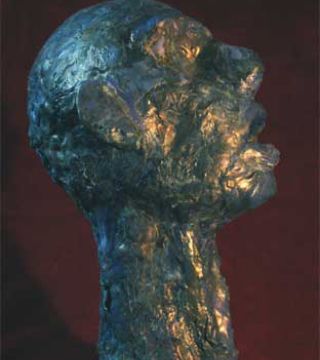 Head of a blind man