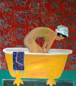 yellow bath