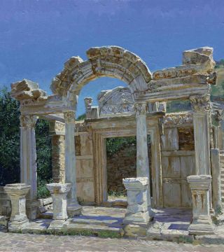 Ephesus. Andrian's temple. Ruins.