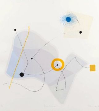 Blue Moon 2008.90x90cm