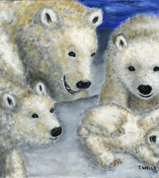 Polar Bears at Play
