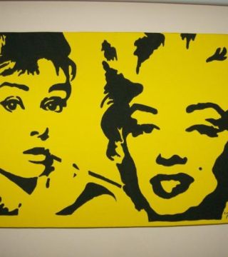 Audrey Hepburn+Marilyn Monroe
