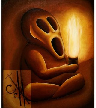 10006-drfig - Oil Painting - Dream Figure