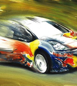 Sébastien Loeb on Citroen DS3 WRC Rally