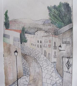 Street in Safed