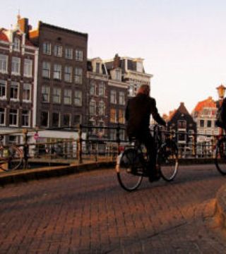 Bikes at Sunset