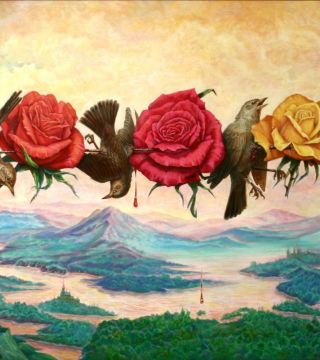 Nightingales and roses