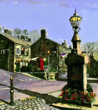 DOBCROSS VILLAGE, SADDLEWORTH.