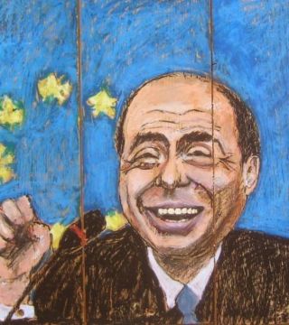Silvio Berlusconi-cm 46x60